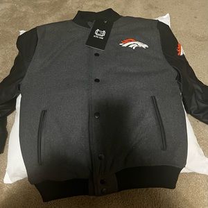 Boys Denver Broncos Letterman Jacket